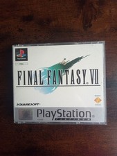Final Fantasy VII Sony PlayStation 1 3-Disc Game + Manual (No FF VIII Demo Disc)