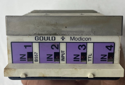 GOULD MODICON INPUT MODULE CARD PLC B557