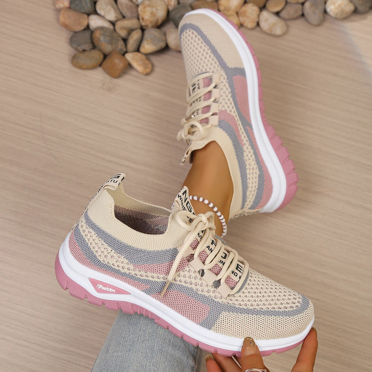 Women's shoes summer 2026 casual sneaker new style two-color