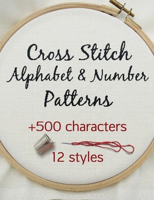 Cross Stitch Alphabet & Number Patterns Artsy Betsy Taschenbuch Englisch 2025