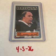 Joe DeLamielleure #247 1983 Topps Cleveland Browns