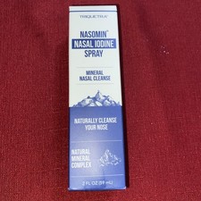 Nasomin  Nasal Iodine   Nasal Antiseptic Spray   Neutralize Your Nose of Germ...