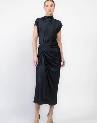 A.L.C. Women's Navy Alma Dress,4