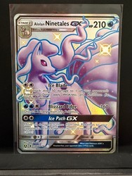 Alolan Ninetales GX SV53/SV94 Hidden Fates Shiny Vault Full Art Holo