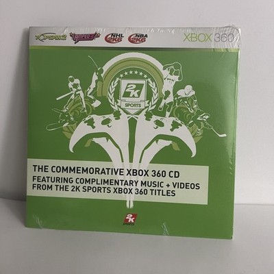 Very Rare 2K Sports Commemorative Microsoft Xbox 360 CD Brand New Factory Sealed