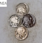 1916+1917+1918+1919 Buffalo Nickel Set/Lot ~ Fine-XF ~ZBL84