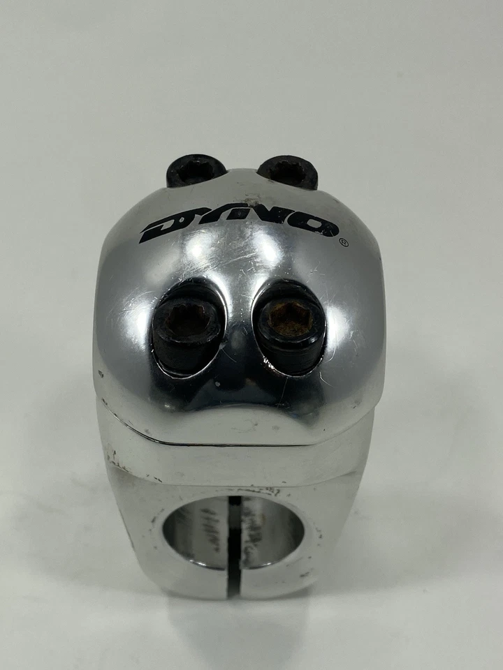 DYNO Stem 1-1/8” Threadless Old Mid School BMX Bike Silver GT VFR NSX Nitro Ball - Image 3 of 4