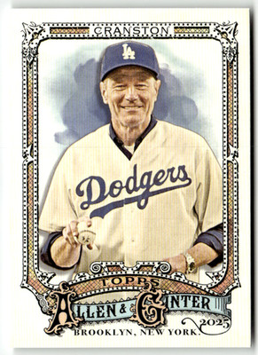 Topps Allen & Ginter MLB 2025 No. 209 Bryan Cranston