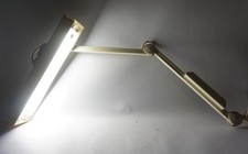 Vintage original LUXO Architektenlampe Gelenkarmlampe Werkstattlampe verstellbar