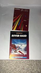 1983 River Raid Intellivision CIB COMPLETE WITH OVERLAYS, MANUAL AND TRAY!