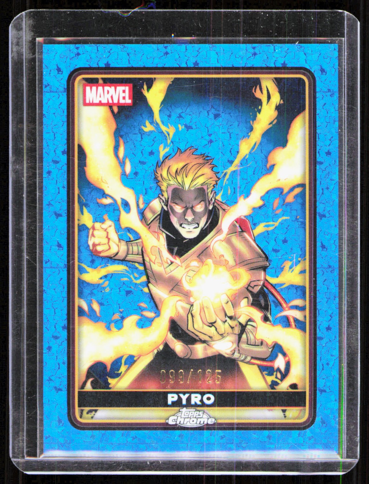 Pyro Near Mint or Better #11 2025 Topps Chrome Marvel Deadpool