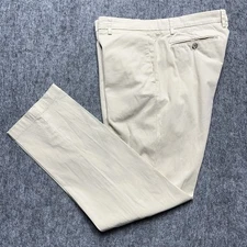 Mason’s Mens Pants Beige 36x32 Craft Labor Beige Chino Stretch Straight