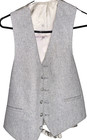 VINTAGE 1970S 3 PIECE FIORAVANTI GREY WOOL SUIT — photo 9
