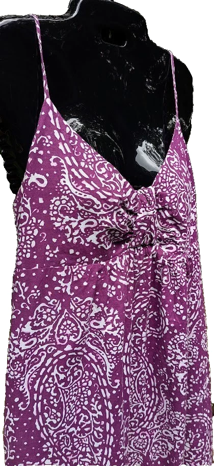 Maxi Vestido Babydoll Talla M Fluido Coqueta Delicado Playa Vacaciones Femenino Lindo Foto 3 de 4