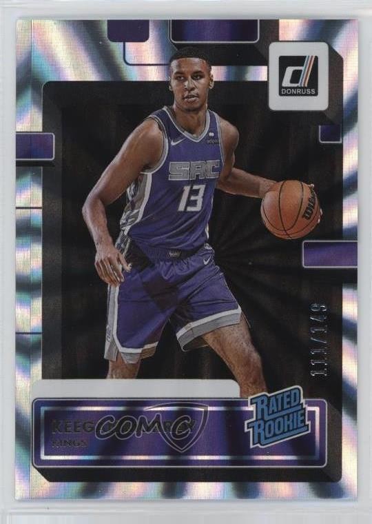 2022 Panini Donruss Rated Holo Laser 111/149 Keegan Murray #204 Rookie RC 0vu9