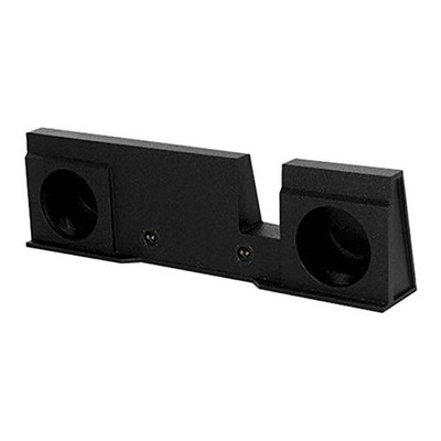 QPower Dual 12'' Sealed Subwoofer Enclosure Box, Ford F-150 SuperCrew 2004-2008