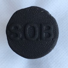 S.O.B. (possibly Swansea Old Brewery) soda ginger beer bottle screw stopper