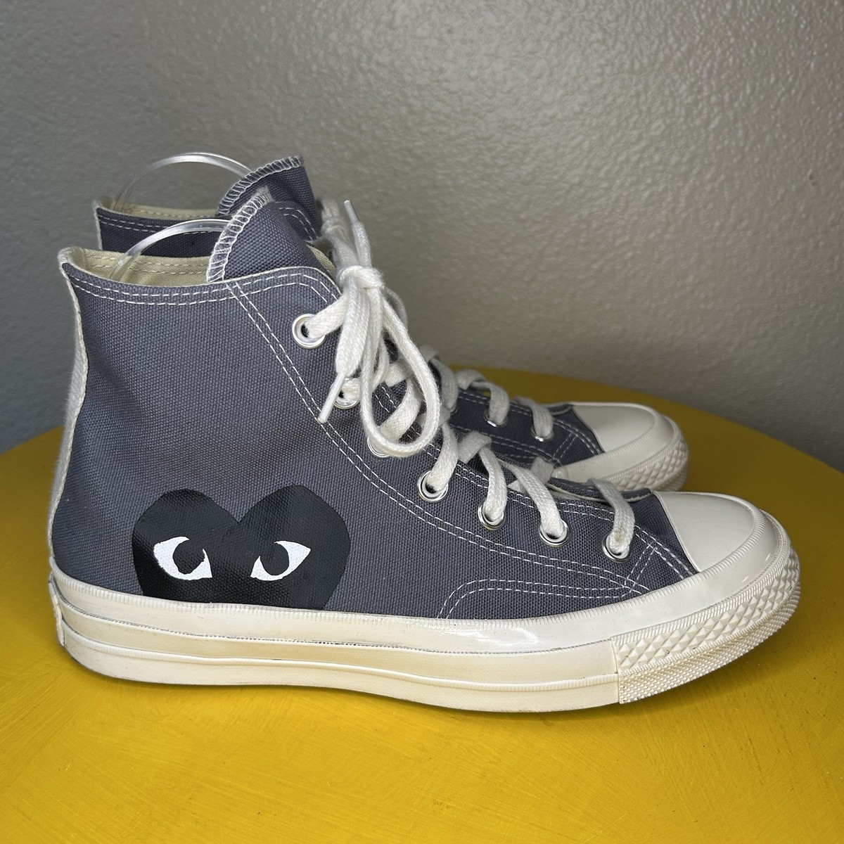 Converse Chuck 70 Hi x Comme des Garcons Play Steel Gray 171847C Women’s  Men