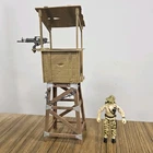 Vintage G.I. Joe Recondo Action Figure & Lenard Corps Guard Tower Lot 1984 ARAH