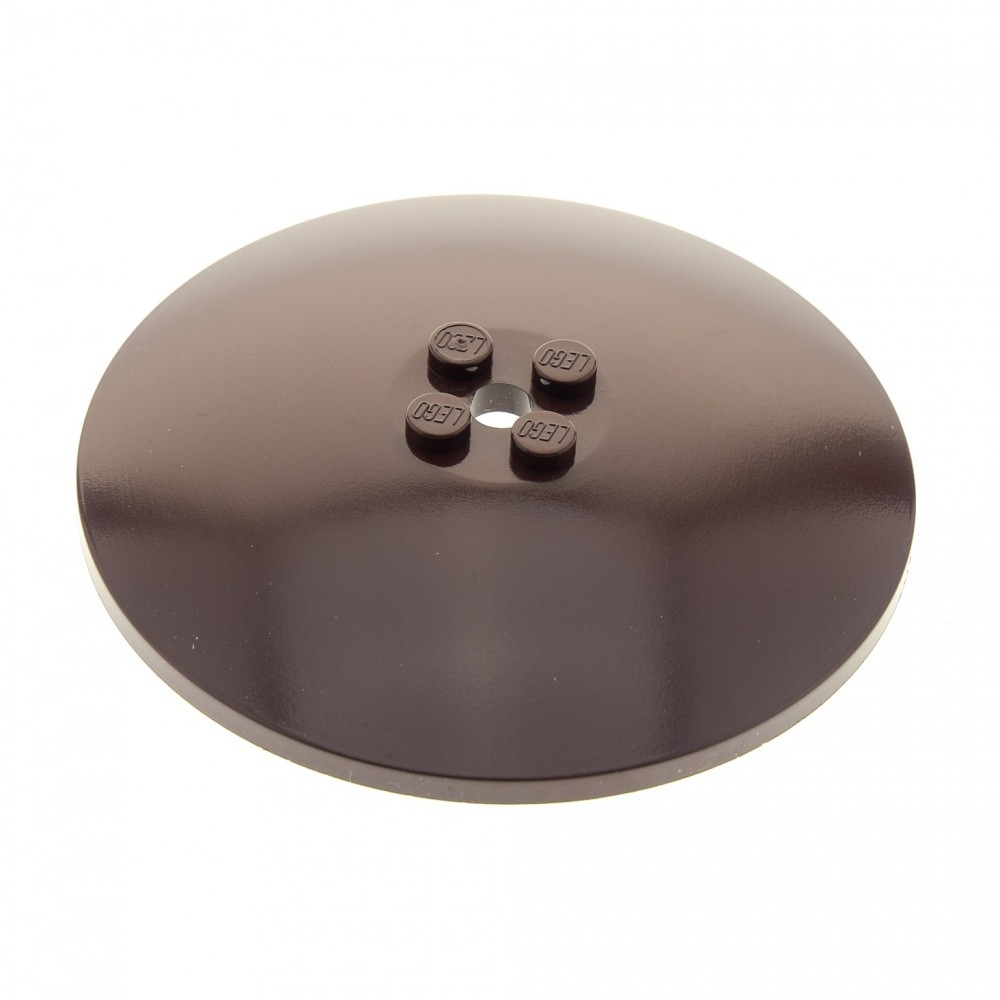 1x Lego Satellite Radar Dish 8x8 Dark Brown Shield Star Wars 6005671 35154 3961