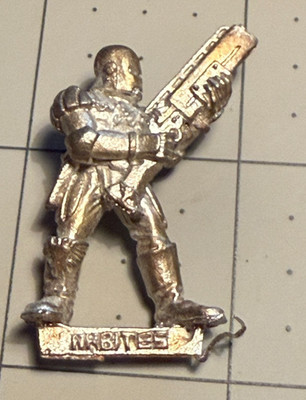 Warhammer 40k Rogue Trader Necromunda Classic Arbites Enforcers Shotgun METAL