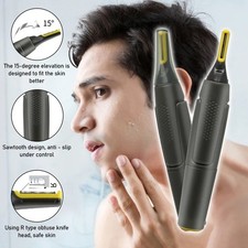2025 NEW Nose Ear Face Neck Eyebrow Hair Mustache Beard Trimmer Shaver ClippersV