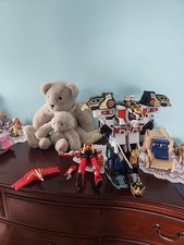 Power Rangers White Mega Tigerzord with Thunder Zord Parts MMPR 1994