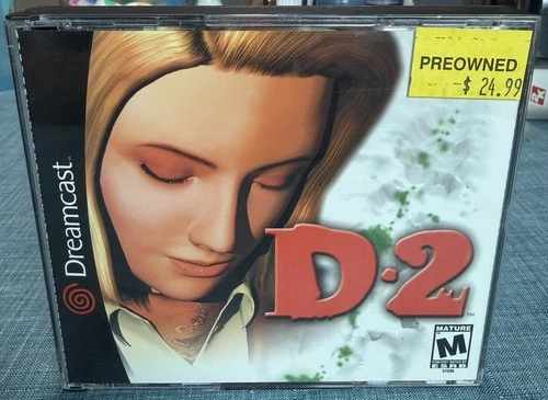 D2- Sega Dreamcast (2000, Warp) Complete