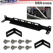 Oil Cooler Bracket Universal 262mm Transmission Oil Cooler Mounting Bracket Kit