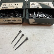 Horseshoe Nails- 1 7/8  DIAMOND - Forging, glass work, crafting. 175 total nails