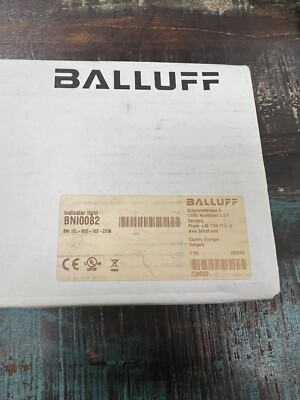 New- Open Box BALLUFF sensor BNI0082 BNI IOL-802-102-Z03