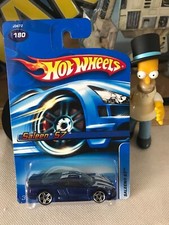 2006 Hot Wheels Mainline/Collector #180 SALEEN S7 Blue w/Chrome PR5 Spoke B142