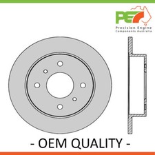 1x New *PROTEX* Rotor - Rear For NISSAN BLUEBIRD U13 4D Sedan FWD.