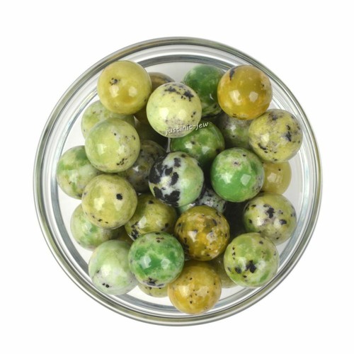 20mm Solid Gemstone Polished Rocks Minerals Crystal Healing Orb Ball Sphere 0.8" - Picture 198 of 251