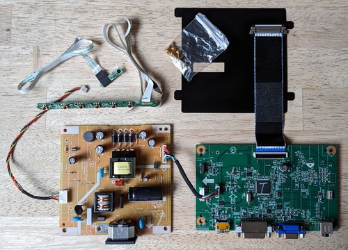 24“ Gaming Monitor BenQ GL2480 Elektronik Platinen Ersatzteile