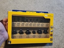 IRWIN 15-Piece Router Bit Set 1901048