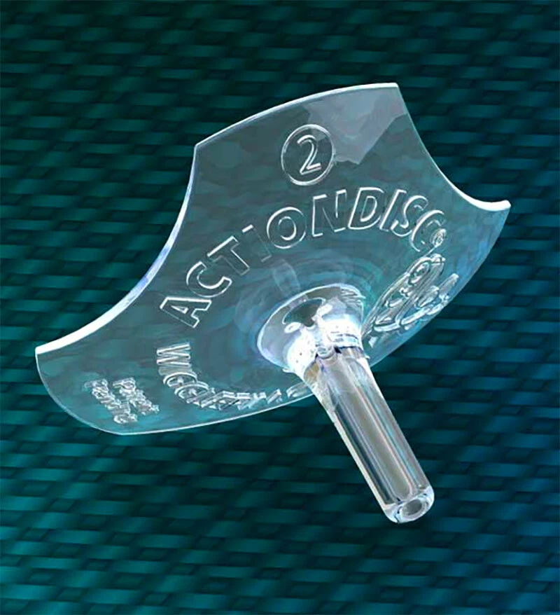 DISCOS DE ACCIÓN WIGGLEFIN / CUENTAS DE TAPÓN DE BLOQUEO DESLIZANTE - Señuelos de pesca para atar moscas ¡NUEVO! Foto 4 de 4