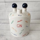Uhl Botay Decanter Set KCMO Set of Three Ceramic Whiskey Rum Gin Vintage — photo 4