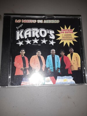 Grupo Karos Lo Nuevo de Mexico CD New Sealed Nuevo rare new sealed shelf195