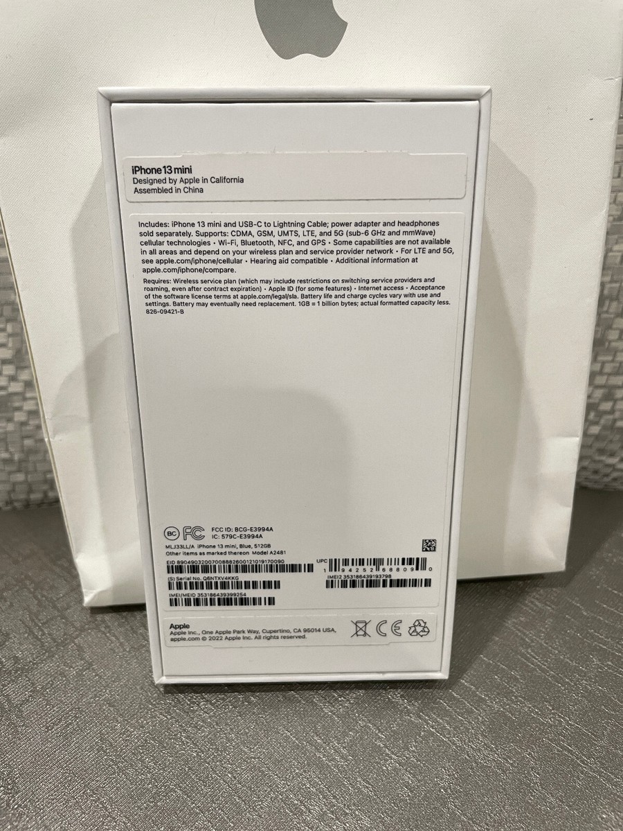 iPhone 13mini Box only | eBay