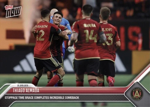 2023 Topps Now MLS Thiago Almada #4