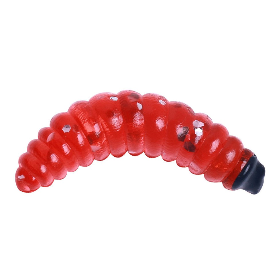 Water Area Bait Mealworm Shape Premium Soft Lure Baits for Fishing