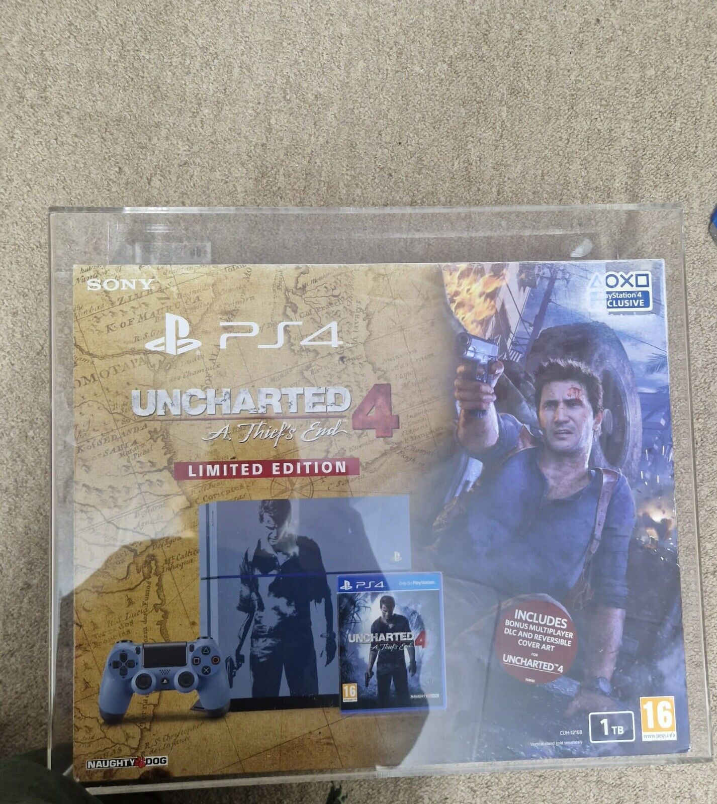 Playstation 4 Edição Especial Uncharted 4 - Desconto no Preço