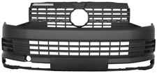 VW Transporter T6 2015-2020 Front Bumper Texture With Grille OE 7E0807221D9B9
