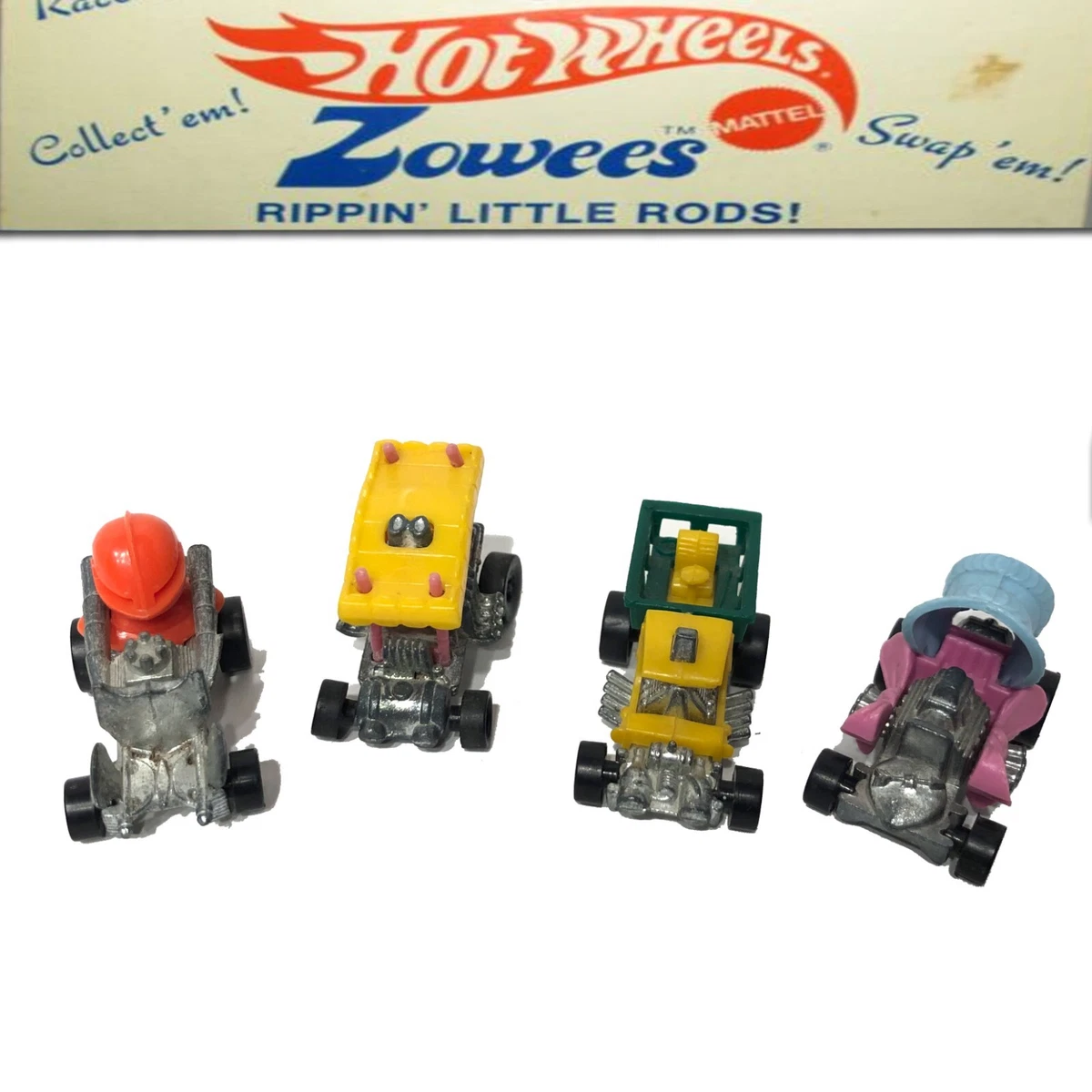 Mattel 1972 Hot Wheels Zowees U CHOOSE Fairy Tail Micro Machines