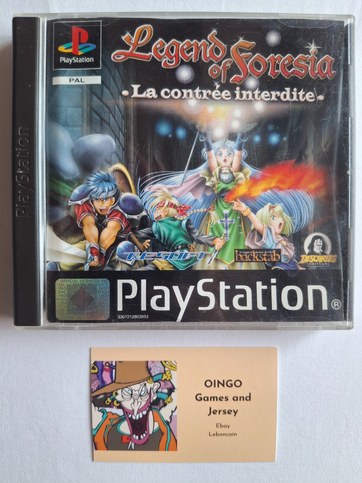 Legend Of Foresia La Contrée interdite PS1 FR