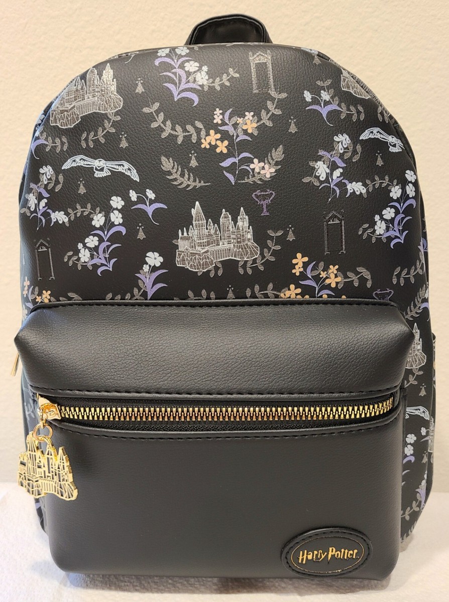 Harry Potter Wizarding World Magic Mini Purse Backpack – Hogwarts Icons – 10.5\