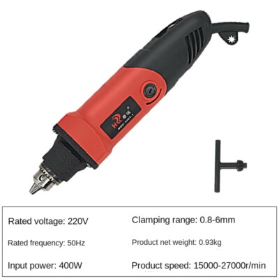 Electric grinder Small-speed adjustable grinding and polishing machine