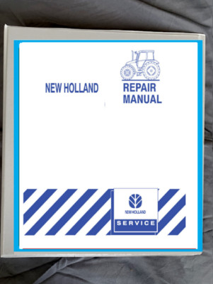 New Holland TS100A TS110A TS115A TS125A TS130A TS135A Repair Manual loose leaf~~