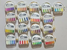 Micro Essential Laboratory Hydrion Papers Set of Small Range kits  [ LOT of 17 ]